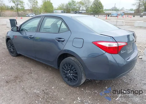 2016 Toyota Corolla Le from USA, damaged, VIN 2T1BURHE0GC525075